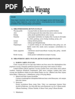 Contoh Makalah Carita Wayang Basa Sunda Kumpulan Contoh Skripsi Fakultas Ekonomi