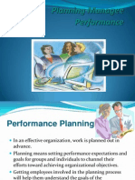Performance Planning