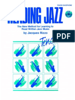Jacques Rizzo Reading Jazz The New Method For Learning - 