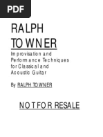 Download Ralph Towner - Improvisation Technique for Acoustic and Classical Guitar by sebastian tatar SN12092345 doc pdf