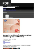 Download Samurai vs Zombies Defense Cheats  Tips _ Walkthrough iPhoneAndroid _ MobiCheats - iPhone IOS _ Android Games Cheat by Suksmo Susanto SN120925616 doc pdf