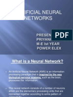 ARTIFICIAL NEURAL NETWORK
