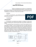 Manejo de Osciloscopio y Medidas en El Laboratorio de Electronica