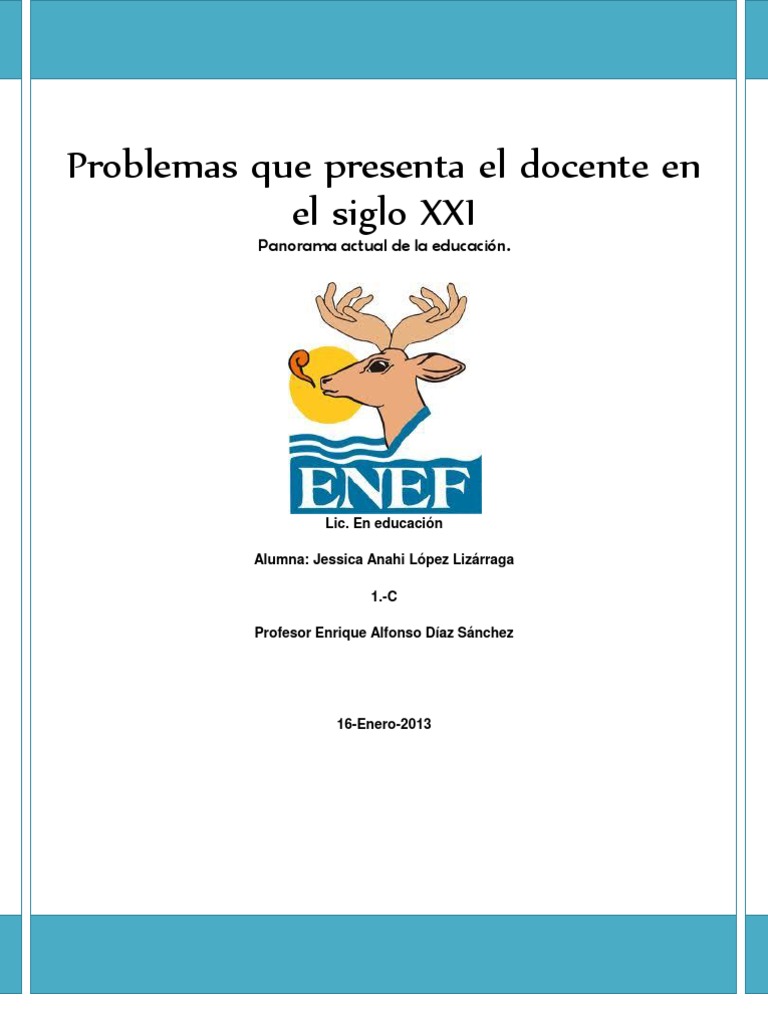 Desafíos de los docentes en el siglo XXI | PDF | Maestros | Salón de clases