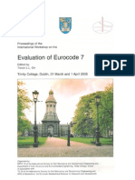 Evaluation of Eurocode 7: Geotechnical Design