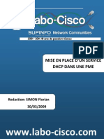 Mise en Place D Un Service DHCP Dans Une Pme