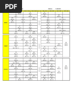 Class Timetable July 12