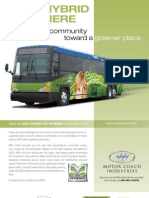 Commuter Coach Hybrid (2008 Technical Specifications)