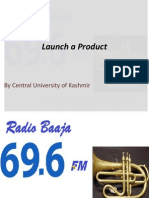 Launch A Product: by Central University of Kashmir