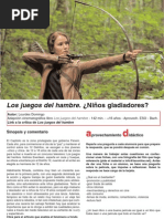 Download Cine  Los juegos del hambre Nios gladiadores by ContrasteAudiovisual SN120956723 doc pdf