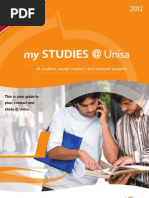 Download UNISA My Studies 2012 by BellaBeuls SN120963850 doc pdf