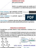 Dinamica Dei Fluidi - Fisica