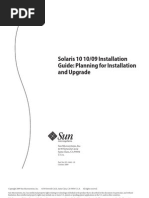 Solaris1010/09Installation Guide: Planning For Installation and Upgrade