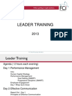Leader Training Day 1