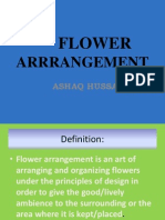 Flower Arrangement Presentation