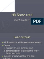 hr score card