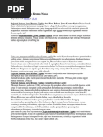 Download Sejarah bahasa jawa by Bikin Baju Berenang SN120973303 doc pdf