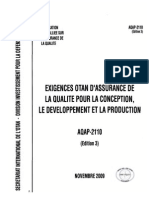 Exigences OTAN D'assurance de La Qualité Pour La Conception, Le Développement Et La Production