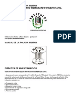 Manual de la Policía Militar del PDMU