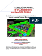 La Construcción de Bogotá Región Capital Como Una Región de Innovación