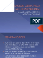 Valoracion Geriatrica Multidimensional