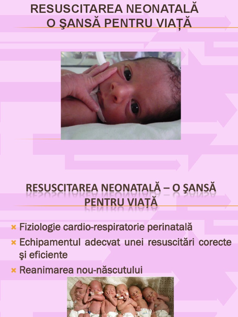 Resuscitarea Neonatala | PDF