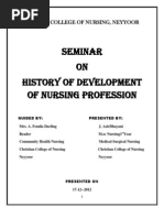 Download HISTORY OF NURSING by Asir Dhayan SN121001746 doc pdf