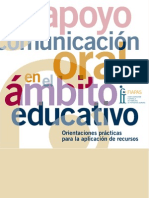 Guía de Apoyo A La Comunicación Oral en Contexto Escolar