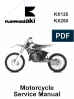 KX125 KX250 99-02 Service Manual