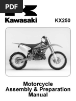 Download 2005-2007 KX250 Service Manual by KidKawie SN121005609 doc pdf