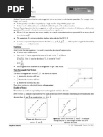 Motion in Plane