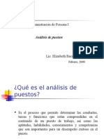 Analisis de Puestos