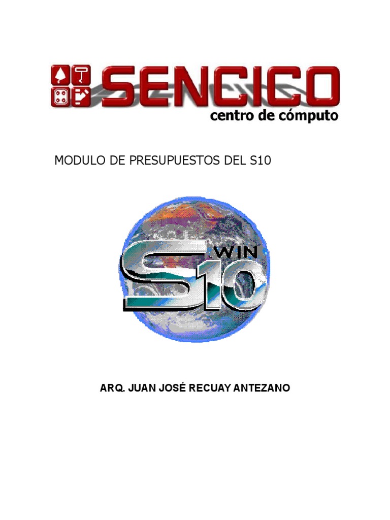 Módulo de Presupuestos S10 | PDF | Presupuesto | Programa de computadora