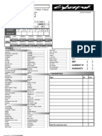 Character Sheet