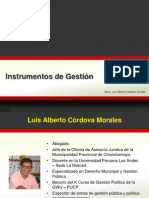 Instrumentos de Gestion