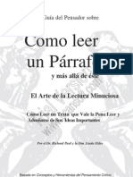 Cómo Leer Un Párrafo