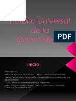 Historia de la odontologia