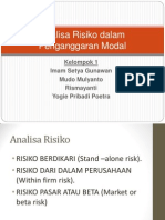 Download analisa risiko dalam penganggaran modal by Yogie Pribadi Poetra SN121098242 doc pdf