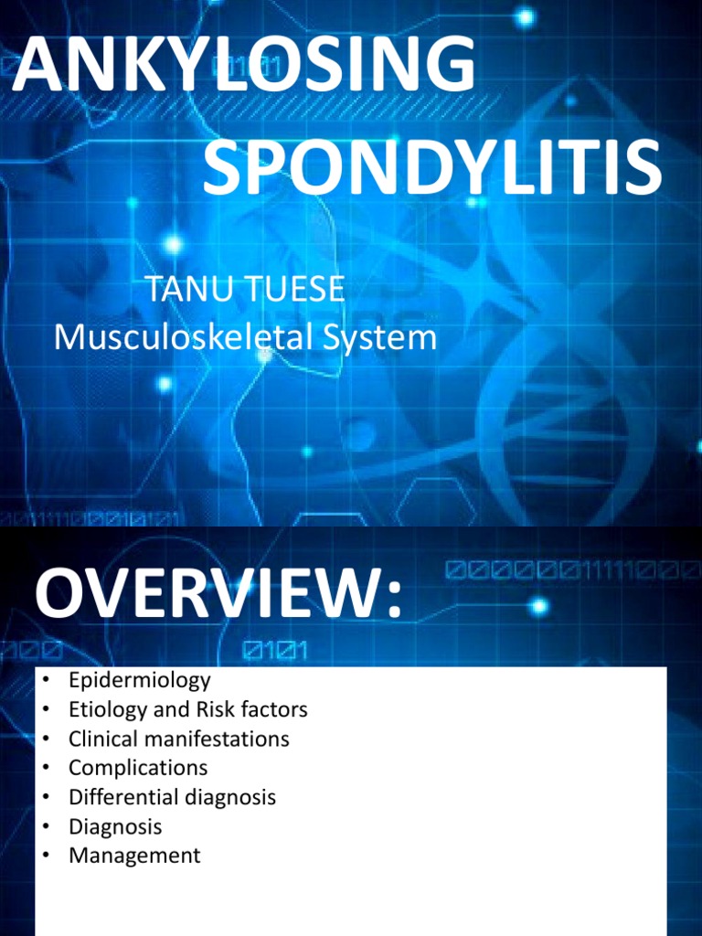 Ankylosing Spondylitis Overview and Insights | PDF | Clinical Medicine ...
