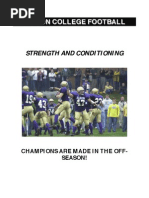 Albion College Strength & Conditioning Manual