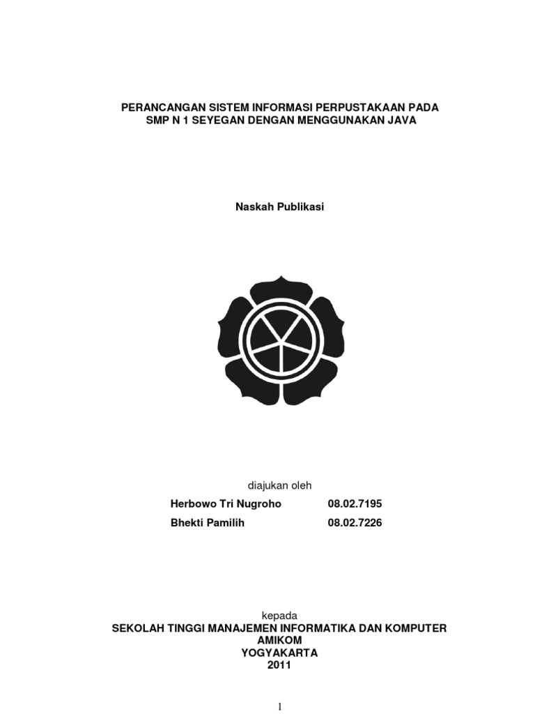 Sistem Informasi Perpustakaan