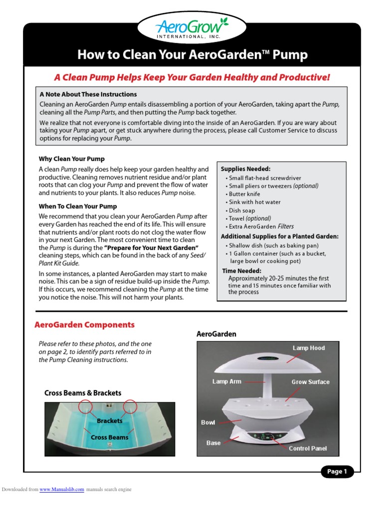 Aerogarden | Pump | Manufactured Goods