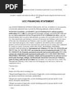 OPPT: Individual UCC Financing Statement Template