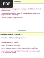 Object Oriented Concepts