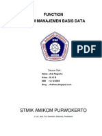 SMBD - Tugas Function