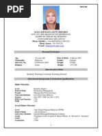 Download Full Resume English by Muhammad Baihaqi SN121190200 doc pdf