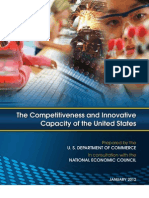 The  Competitiveness  and  Innovative Capacity  of  the  United   States 