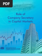 COMPANY SECRETARY ROLES IN FINANCIAL MARKETS