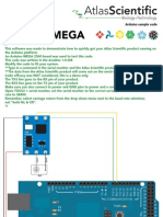 Arduino sample code