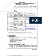 Pengumuman Rekrutmen Pekaperda Bp3ti 2012 PDF
